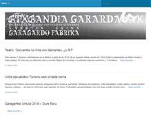 Tablet Screenshot of etxeandia.biz